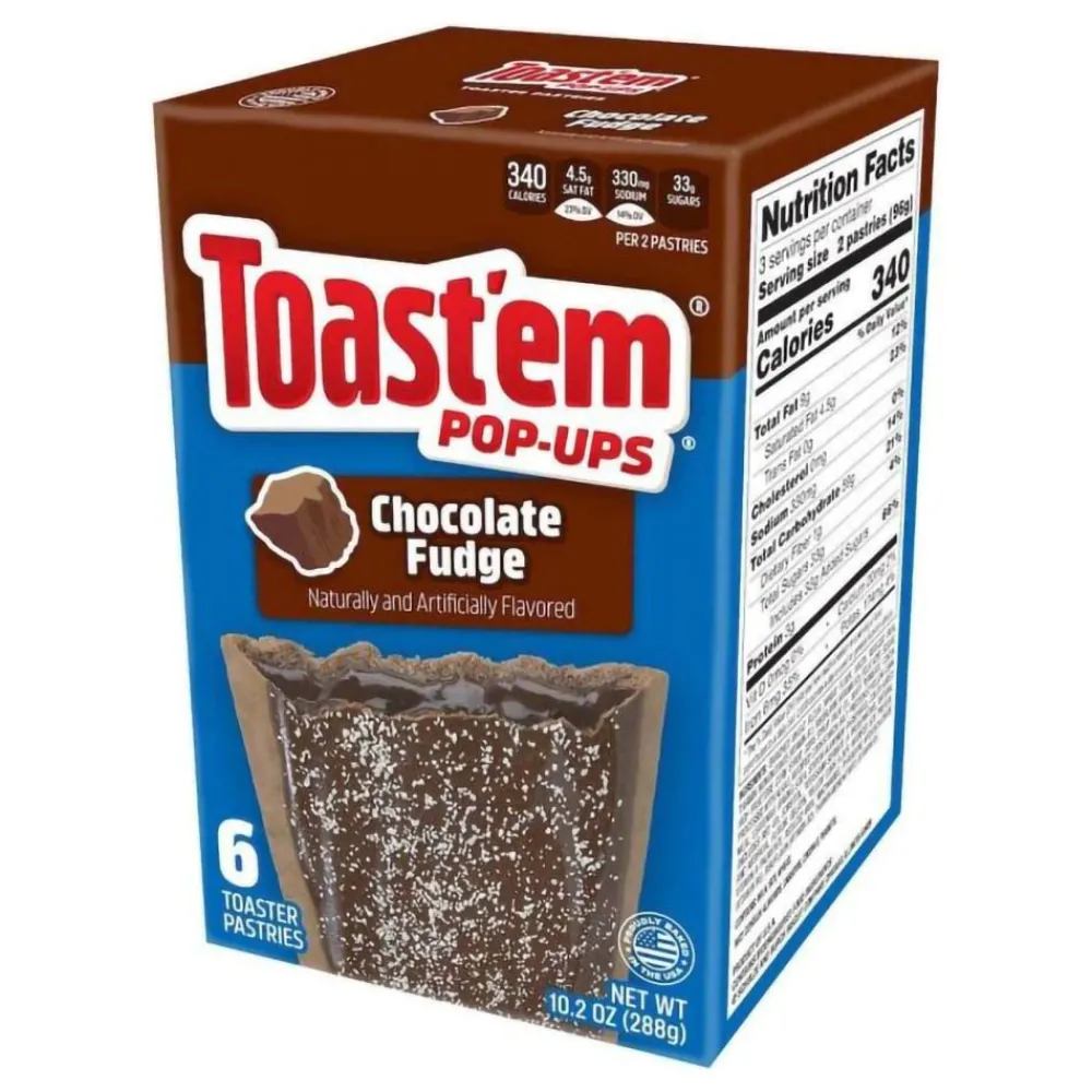 USA Godis AB Toast'em Chocolate Fudge - Slik|Kolonial