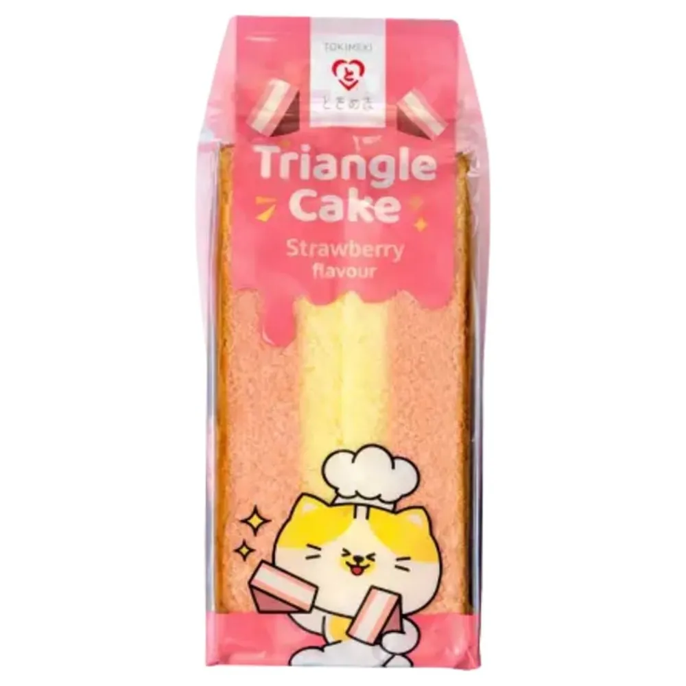 USA Godis AB Tokimeki Triangle Sponge Cake Strawberry - Kolonial