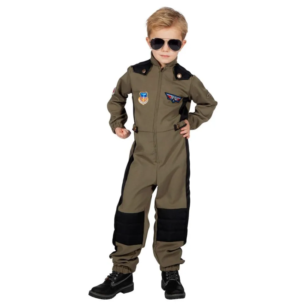 Outlet Wilbers Karnaval B.V. Top Pilot Børnekostume