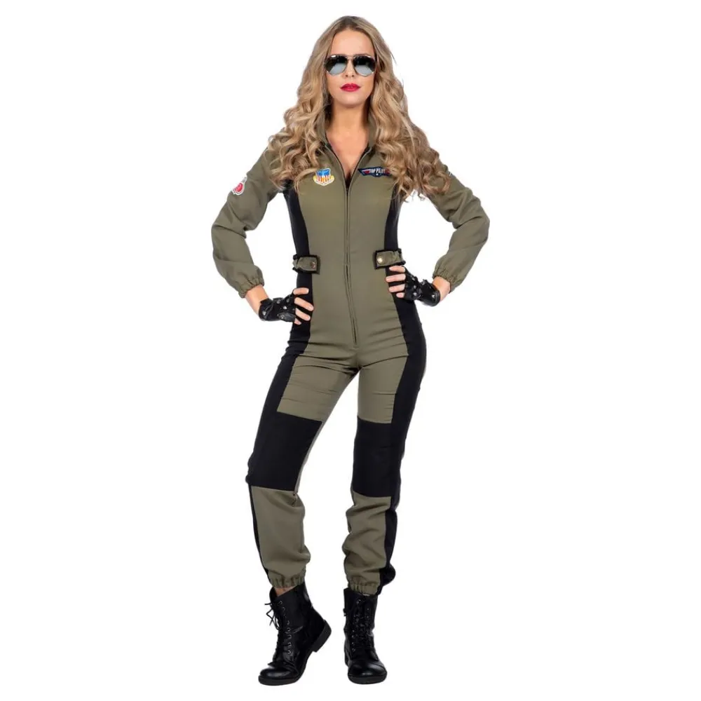 Best Wilbers Karnaval B.V. Top Pilot Dame Kostume