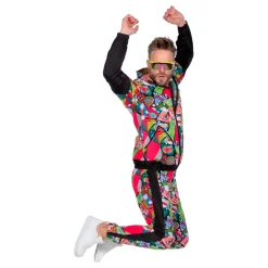 Wilbers Karnaval B.V. Tracksuit Pop-Art Kostume - Tøj|Udklædningskostumer
