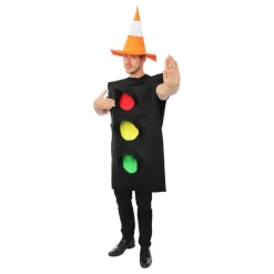 Ptit Clown Trafiklys Kostume - Udklædningskostumer|Kostumetema