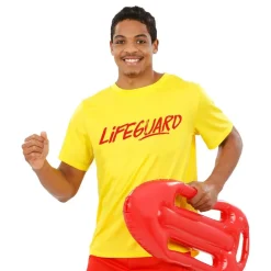 Rubies Netherland B.V. T-shirt Lifeguard Gul - Merchandise|Tøj