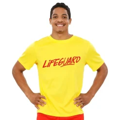 Rubies Netherland B.V. T-shirt Lifeguard Gul - Merchandise|Tøj