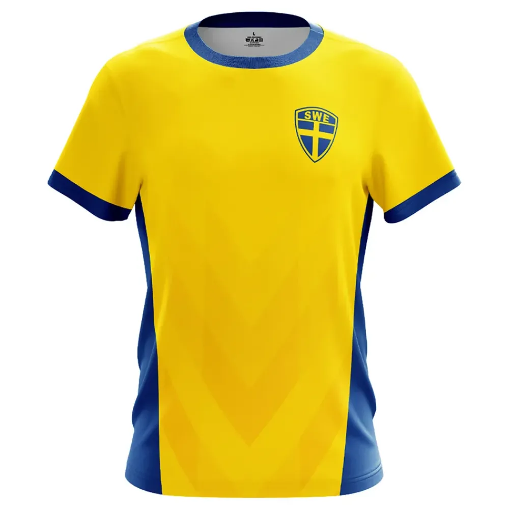 Sale Netshirt Group AB T-shirt Sverige Supportertrøje Premium