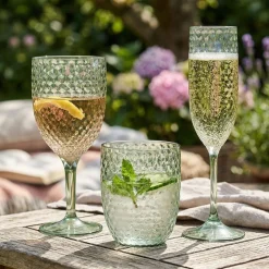 N.B.A. Nordic Business Association AB Tumblerglas i plast grøn - Hobby & Fritid|Borddækning