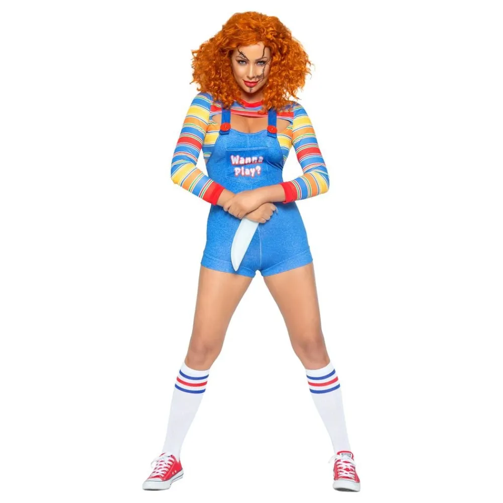 Sale Leg Avenue Europe Uhyggelig Dukke Body Deluxe Kostume