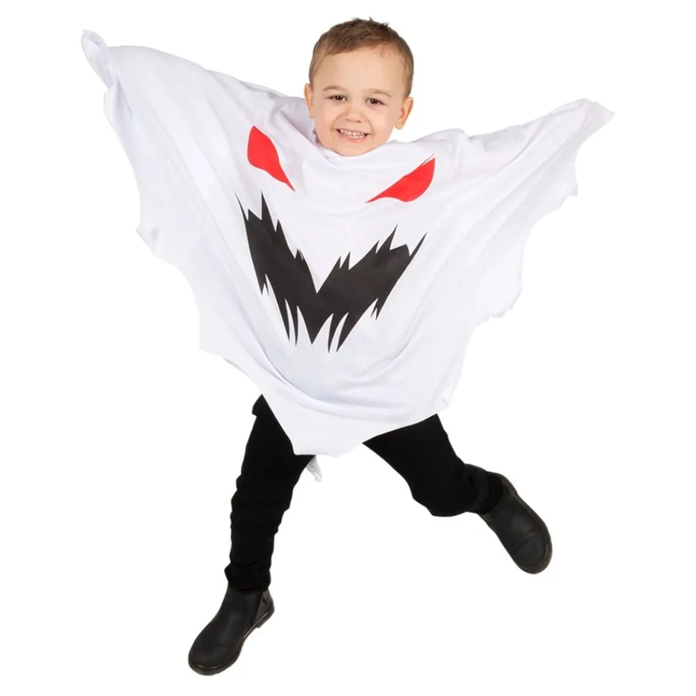 Discount Hisab/Joker Company AB Uhyggelig Spøgelsesponcho Børnekostume