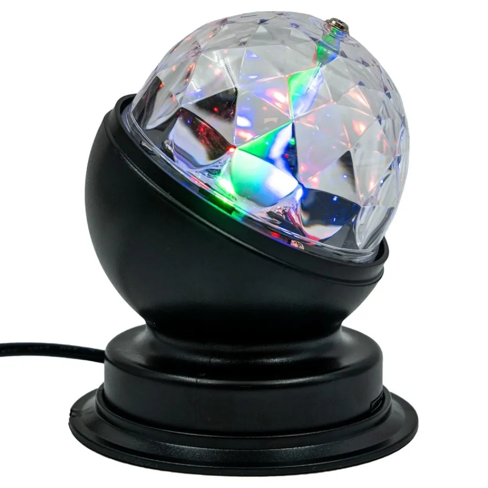 Partyking AB USB Discolampe Flerfarvet - Discobelysning|Hjem & Husholdning