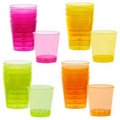 Boland Party Partners B.V. UV-Neon Shotglas - Tøj|Drikkeglas