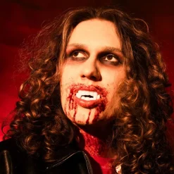 Outlet PartyDeco sp. z o.o. Vampyrtænder Hvide i Plast