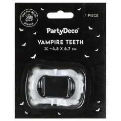 Outlet PartyDeco sp. z o.o. Vampyrtænder Hvide i Plast