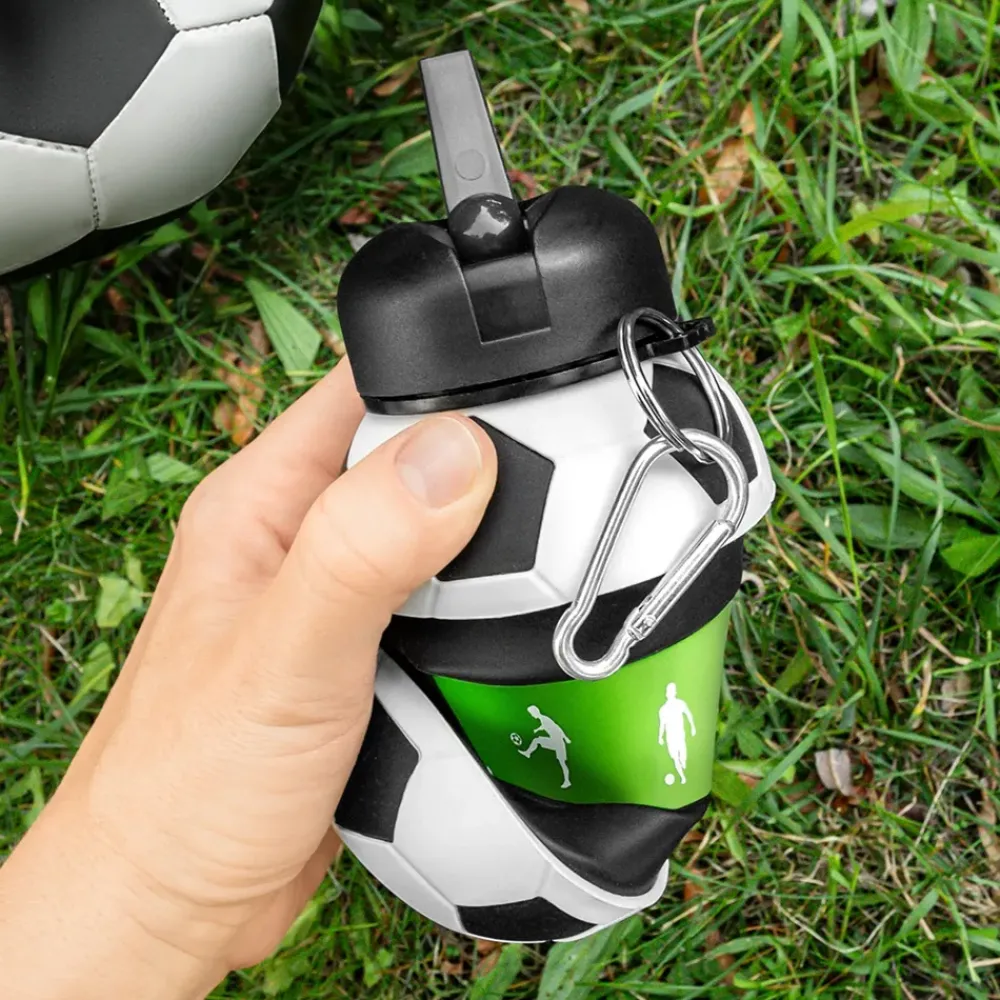 Discount Gadget Master sp. z o.o. sp.k. Vandflaske Sammenfoldelig Fodbold
