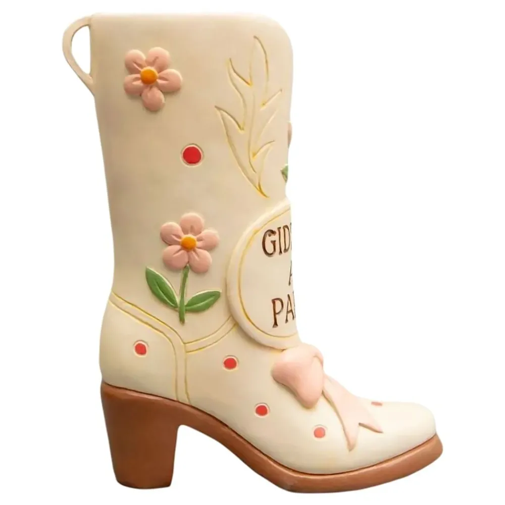 Boxer Gifts Ltd Vase Cowboystøvle Giddy Up - Hjem & Husholdning