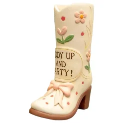 Boxer Gifts Ltd Vase Cowboystøvle Giddy Up - Hjem & Husholdning