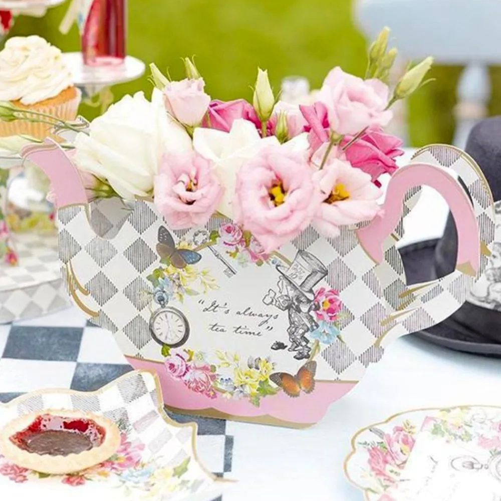 Talking Tables Ltd Vasedekoration Tekande Alice Wonderland - Oppyntning|Borddækning