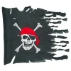 Three Sixty Degrees Ltd Vejrbidt Piratflag - Flag|Kostumetema