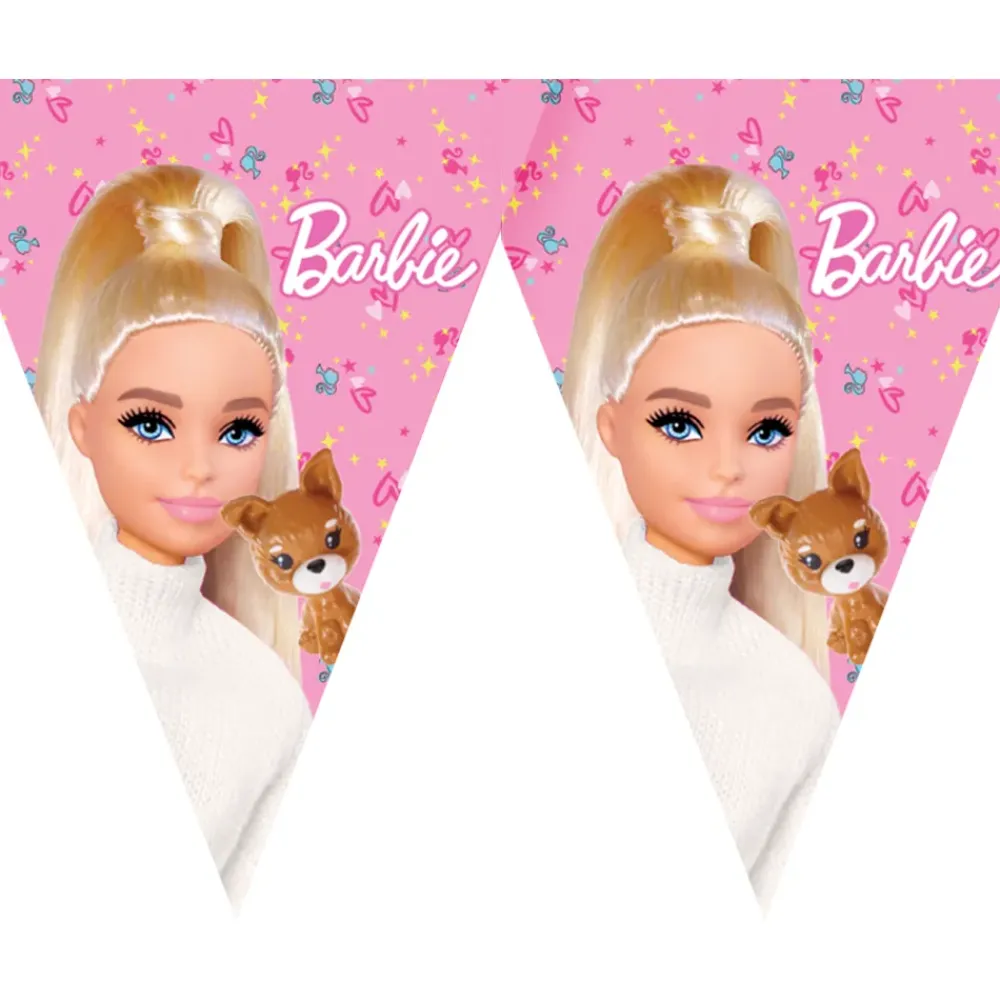 Santex Vimpelguirlande Barbie™ Friends - Oppyntning