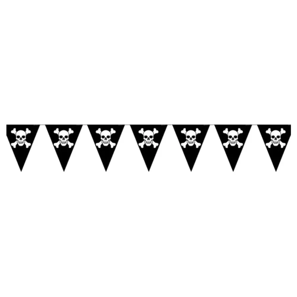 Three Sixty Degrees Ltd Vimpelguirlande Dødningehoved - Oppyntning|Flag