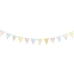 CG Global Products Ltd Vimpelguirlande Gingham - Oppyntning