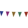 Hot Globos Europe B.V. Vimpelguirlande Glitter Multifarvet Stor