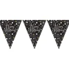 Online Reithmüller Europe GmbH Vimpelguirlande Happy Birthday Guld/Sølv Glitter