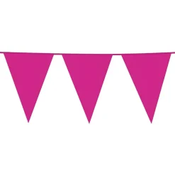 Discount Globos Europe B.V. Vimpelguirlande Hot Pink Stor