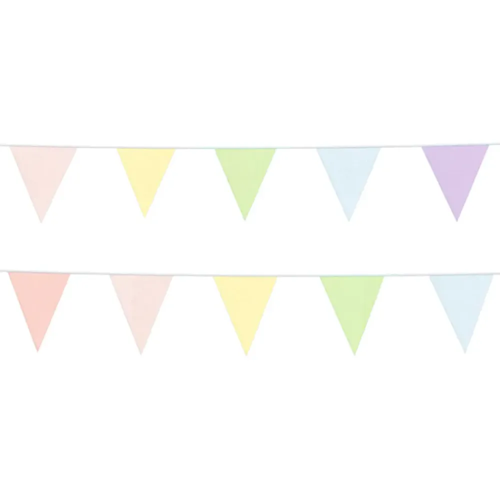Folat B.V. Vimpelguirlande i Stof Dreamy Pastel - Oppyntning