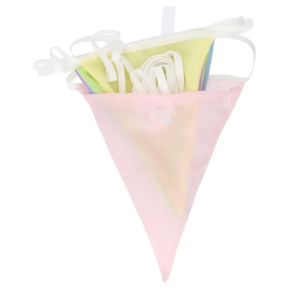 Folat B.V. Vimpelguirlande i Stof Dreamy Pastel - Oppyntning