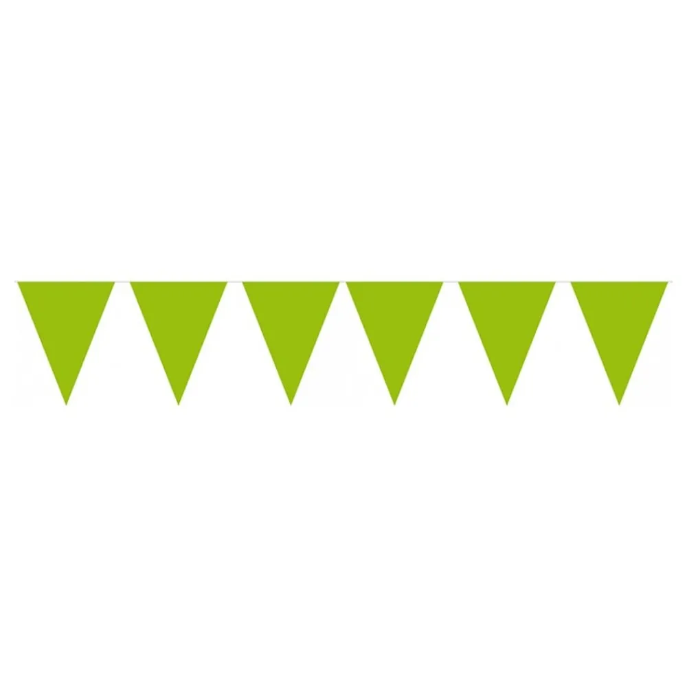 Folat B.V. Vimpelguirlande Limegrøn - Oppyntning