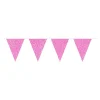 Folat B.V. Vimpelguirlande Magenta Glitter - Oppyntning|Flag