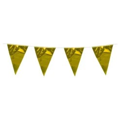 Sale Globos Europe B.V. Vimpelguirlande Metallisk Guld