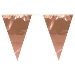 Hot Boland Party Partners B.V. Vimpelguirlande Metallisk Roséguld