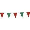 Best Globos Europe B.V. Vimpelguirlande Rød/Grøn Glitter
