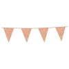 Globos Europe B.V. Vimpelguirlande Roséguld Glitter - Oppyntning|Flag