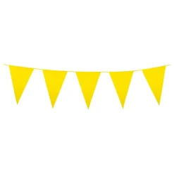 Boland Party Partners B.V. Vimpelguirlande Stor Gul