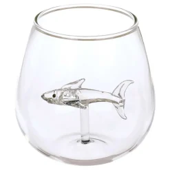 Out of the blue KG Vinglas med Haj - Drikkeglas