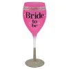 Hisab/Joker Company AB Vinglas Pink Bride To Be