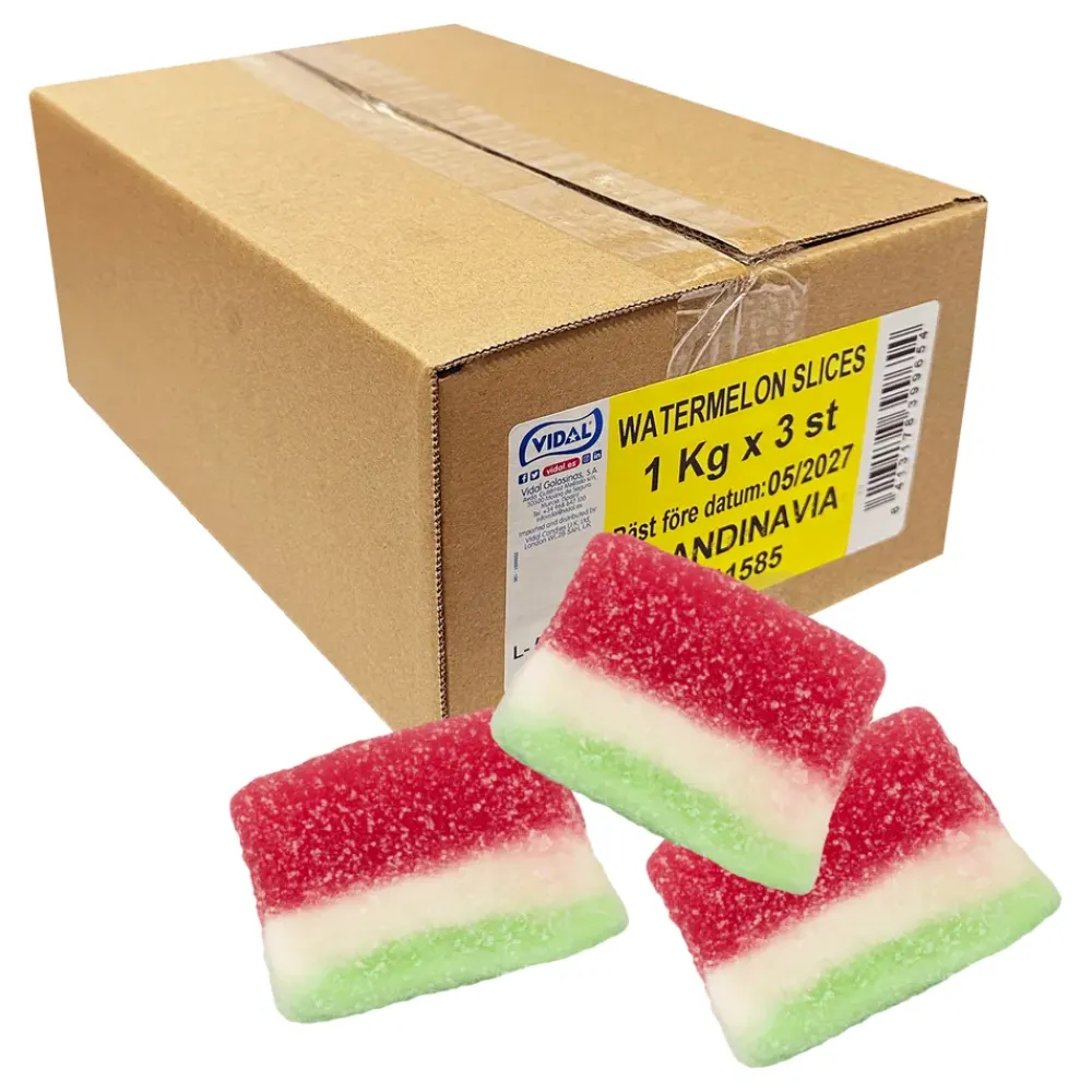 Best ERT Godis AB Watermelon Slices Økonomipakke