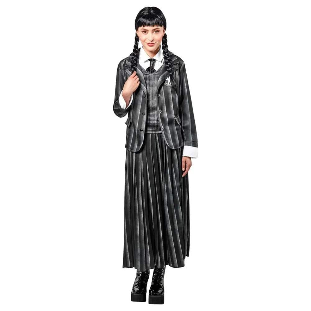 Rubies Netherland B.V. Wednesday Nevermore Academy Kostume - Udklædningskostumer|Kostumetema