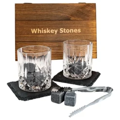 Clearance Partyking AB Whiskey Stone Sæt med Glas