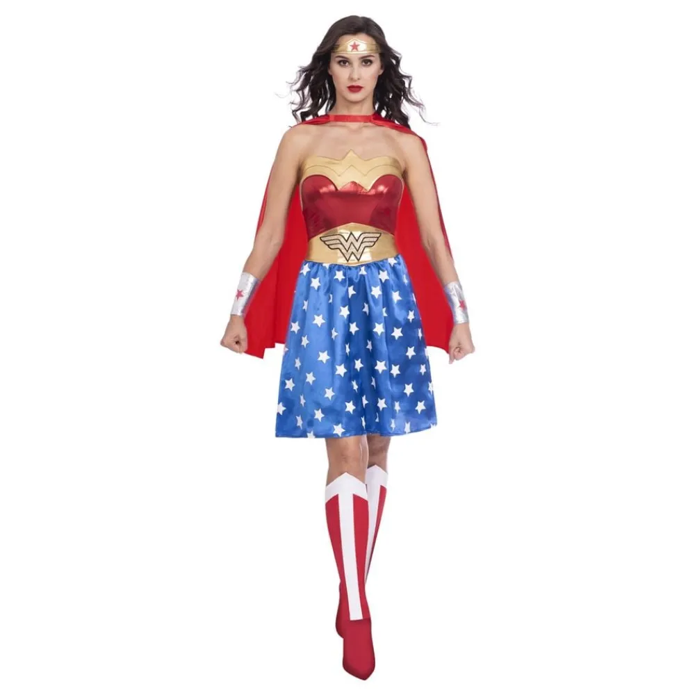 Reithmüller Europe GmbH Wonder Woman Klassisk Kostume - Udklædningskostumer|Kostumetema