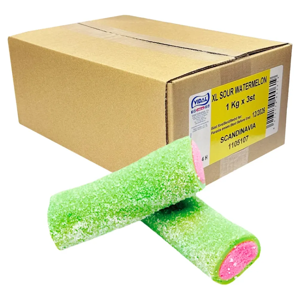 Outlet ERT Godis AB XL Sour Watermelon Økonomipakke