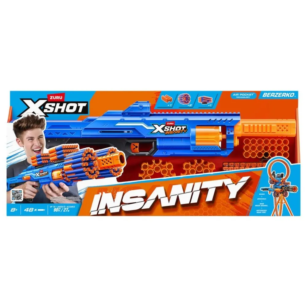 ZURU X-Shot Insanity Berzerko - Tilbehør|Spil & Leg