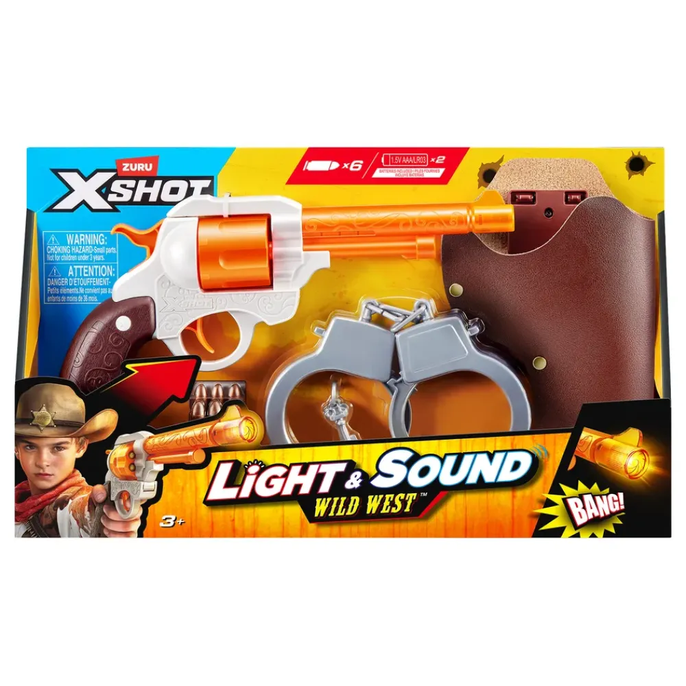 New ZURU X-Shot Role Play Cowboy med Lyd & Lys