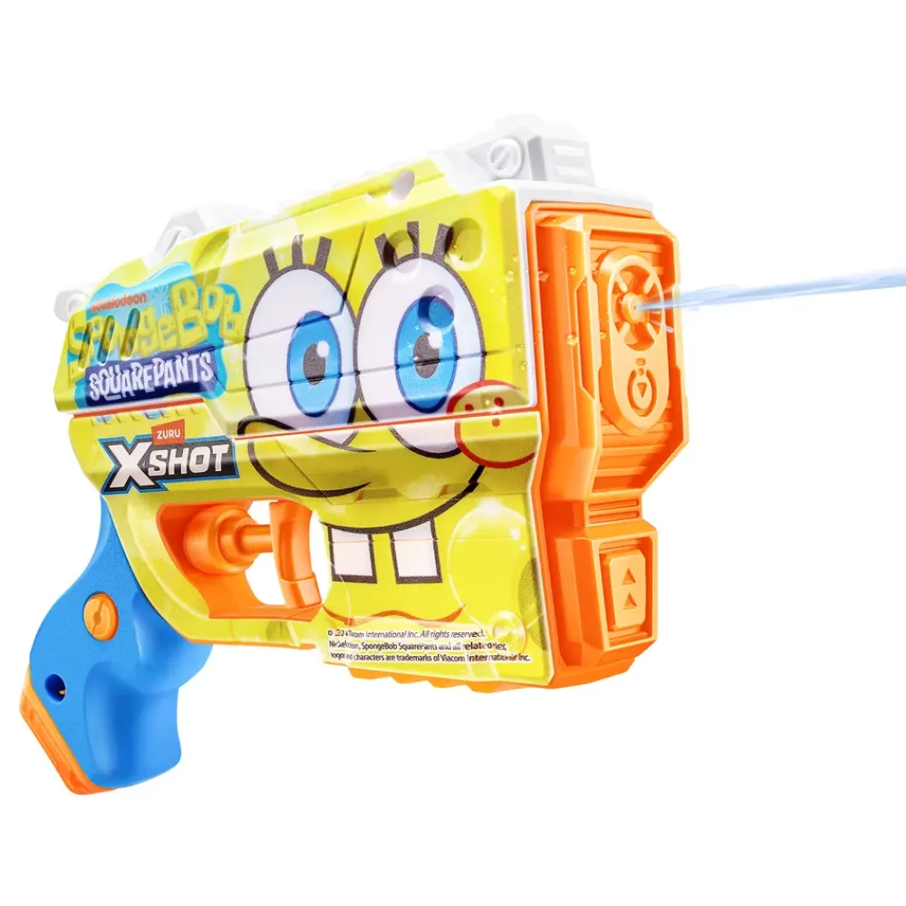ZURU X-Shot Water SpongeBob Jr Fast Fill Water Blaster Vandpistol - Spil & Leg