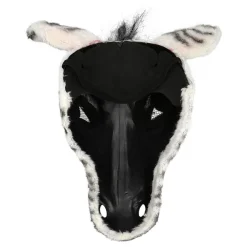 Boland Party Partners B.V. Zebra Halvmaske - Kostumetema|Masker